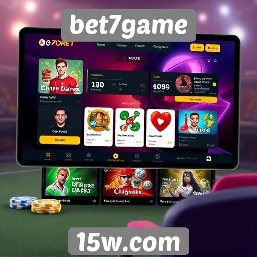 Interface do usuário e experiência no bet7game